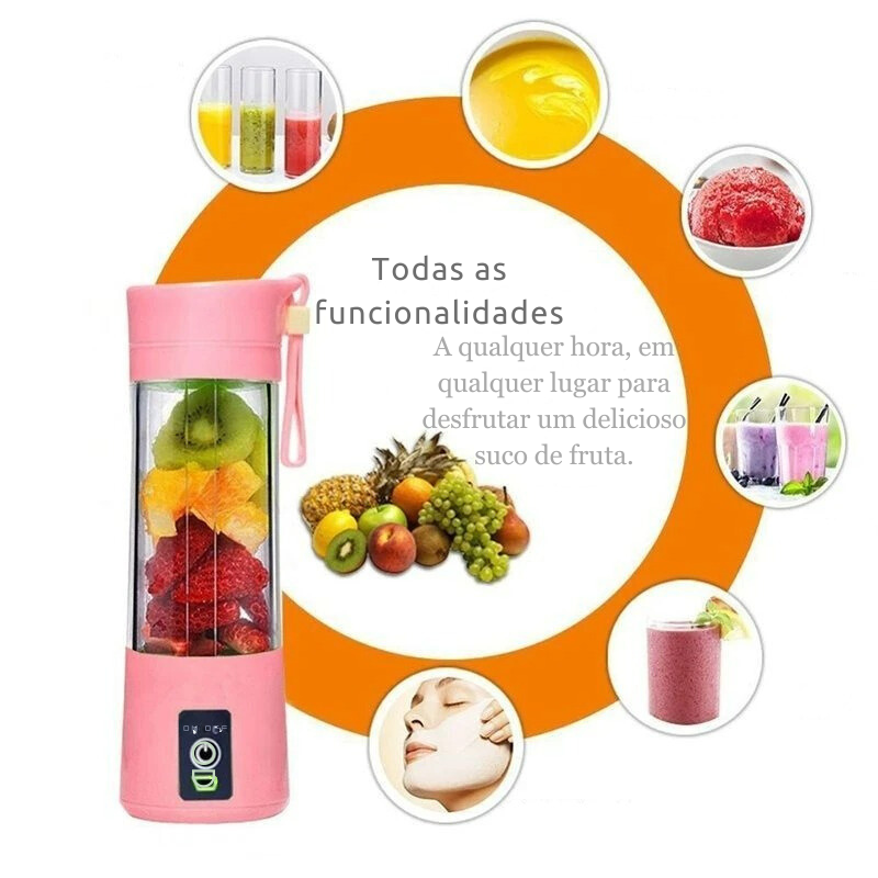 Mini Liquidificador Portátil